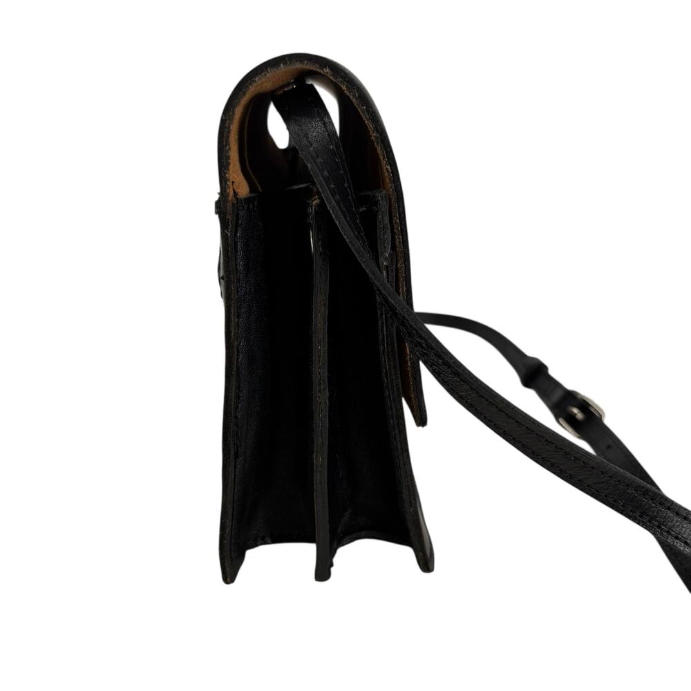 Patricia Nash Lanza Crossbody Organizer Black Leather - Picture 6 of 16